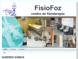 Web FisioFoz Centro de Fisioterapia