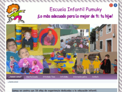 Web Escuela Infantil Pumuky