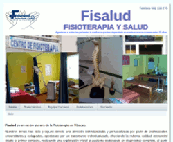 Web Fisalud Fisioterapia y Salud